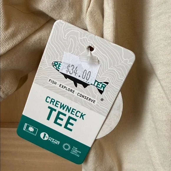 Repyourwater Cream Graphic T-Shirt - Picture 4 of 4